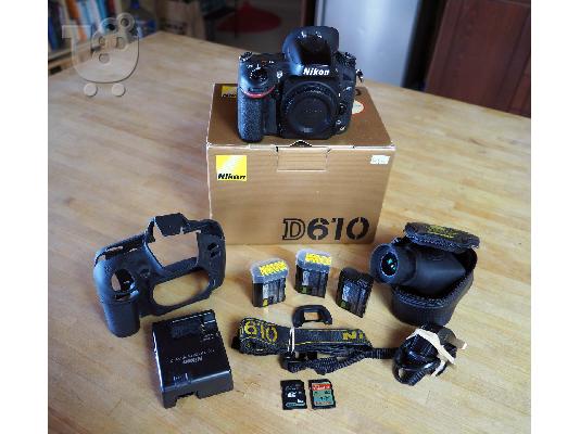 PoulaTo: Nikon D D610 Ψηφιακή φωτογραφική μηχανή SLR 24,3 ΜΒ - Μαύρη